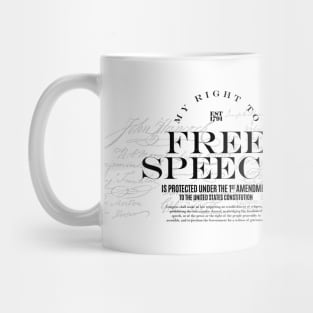 Free Speech Mug